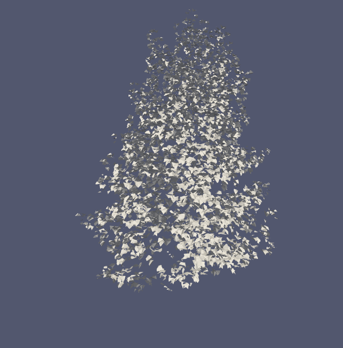 Generating Vegetation in urban areas using CGAL